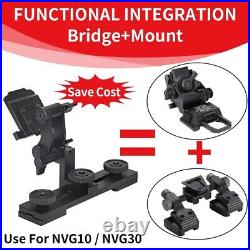 NVG30 Binocular Bridge Helmet Fast Mount Integrated Night Vision Goggles NVG10