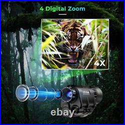 NVG30 Infrared 1920x1080p 50Hz Night Vision Goggles Monocular WiFi for Hunting