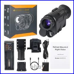 NVG30 Infrared 1920x1080p Night Vision Goggles Monocular WiFi For Hunting