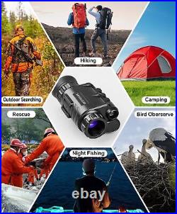 NVG30 Night Vision Goggles Night Vision Monocular, PVS-14 Tactical Helmet Moun