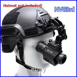 NVG3rd 2688x1520 Monocular Night Vision Goggles Head-Mounted & WiFi PIP Function