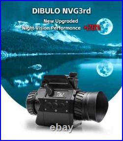 NVG3rd 2688x1520 Monocular Night Vision Goggles Head-Mounted & WiFi PIP Function