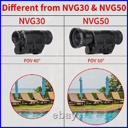 NVG50 1920x1080P Monocular Night Vision Goggles WiFi Hunting Observation Helmet