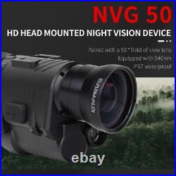 NVG50 1920x1080P Monocular Night Vision Goggles WiFi Hunting Observation Helmet