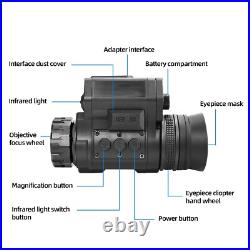 NVG50 2.5k helmet digital night vision 45°goggles scope WIFI 940nm IR monocular