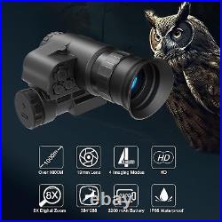 NVG60 8x Digital Zoom Infrared Thermal Night Vision Monocular HD 1024X768 GOYOJO