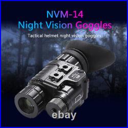 NVM-14 850nm Night Vision Monocular Helmet Mounted HD Infrared Goggles Hunting