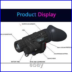 NVM-14 850nm Night Vision Monocular Helmet Mounted HD Infrared Goggles Hunting