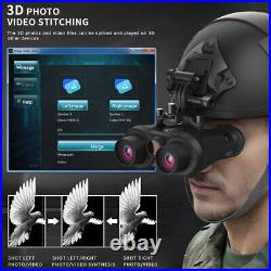 Naked Eye 3D VR Night Vision Goggles Binoculars Digital IR Head Mounted Sight US