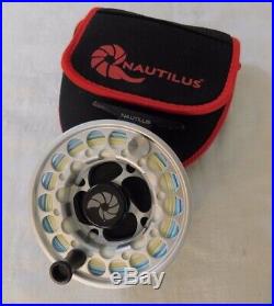 Nautilus Nv-g 7/8 Rly Reel With Case. Very Fine Condition
