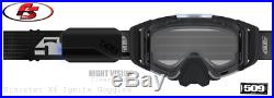 New 2020 509 Sinister X6 Ignite Snowmobile Heated Goggles Night Vision Clear len