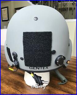 New Hgu56 Gentex Flight Pilot Helmet & Nvg Mfs Bundle Bag Large Hgu 56
