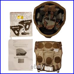 New Medium IHPS Tactical Military Helmet W Rails and NVG Mount mocinc. 1982