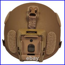 New Medium IHPS Tactical Military Helmet W Rails and NVG Mount mocinc. 1982