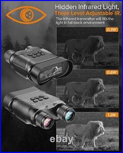 New Mould Night Vision Goggles Night Vision Binocular1080P20fps Video Full Da