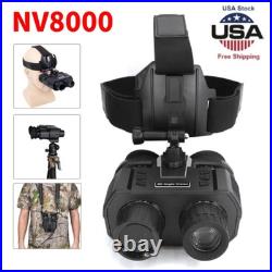 New NV8000 IR 1080P 3D Helmet Binocular Naked Eye Head Mount Night Vision Goggle New NV8000 IR 1080P 3D Helmet Binocular Naked Eye Head Mount Night Vision Goggle