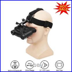 New NV8000 IR 1080P 3D Helmet Binocular Naked Eye Head Mount Night Vision Goggle New NV8000 IR 1080P 3D Helmet Binocular Naked Eye Head Mount Night Vision Goggle