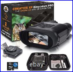 New Night Vision Binoculars for Hunting in 100% Darkness Digital Infrared Goggle