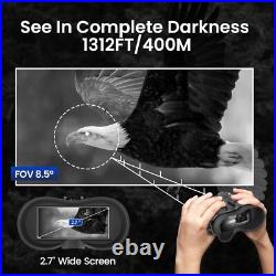 New Night Vision Goggles Head Mounted, 1312FT Night Vision Binoculars Compatible