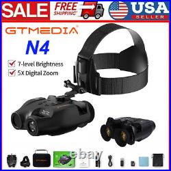 New Night Vision Goggles Head Mounted Hands Free Infrared Night Vision Binocular