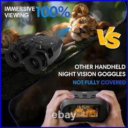 New Night Vision Goggles Head Mounted Hands Free Infrared Night Vision Binocular