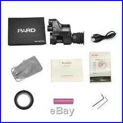 New PARD Hunting Digital Night Vision Goggles Scope-NV007 Rifle 800x600 IR Scope