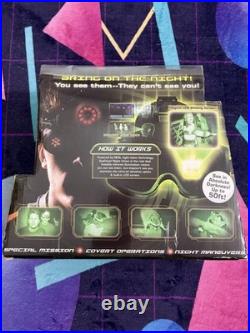 New Sealed Jakks Pacific Eyeclops Night Vision Infrared Stealth Goggles 2008 NOS