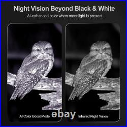 Night Thunder X3 Night Vision Goggles 4K AI Color Mode Night Vision Binoculars