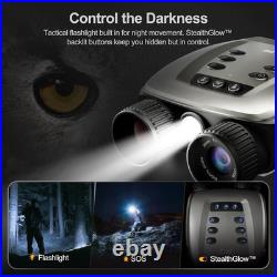 Night Thunder X3 Night Vision Goggles 4K AI Color Mode Night Vision Binoculars