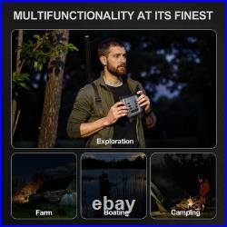 Night Thunder X3 Night Vision Goggles 4K AI Color Mode Night Vision Binoculars