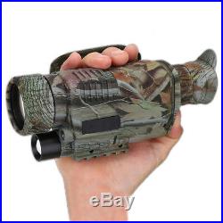 Night Vision 5X40 Goggles Monocular Telescope Hunting Video Camera Rifle Scope