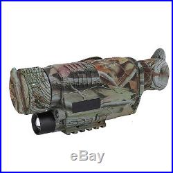 Night Vision 5X40 Goggles Monocular Telescope Hunting Video Camera Rifle Scope