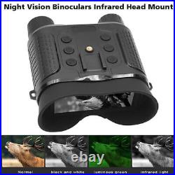 Night Vision 8X Binoculars for Hunting Infrared Digital Head Mount Goggles New