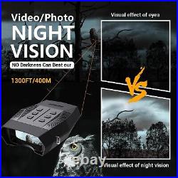 Night Vision Binocular 2K US Stock Upgrade Goggles Infrared Digital Hunting 400M