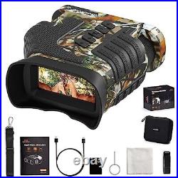 Night Vision Binoculars, 1315FT 4K Night Vision Goggles for Adults, 10X CAMO