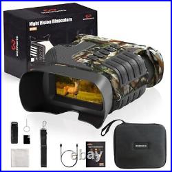 Night Vision Binoculars, 1320FT 4K Night Vision Goggles for Adults, BLACK&CAMO