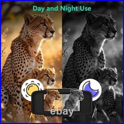 Night Vision Binoculars 16X Digital Zoom IR Goggles 32GB Card Rechargeable Flash