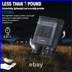 Night Vision Binoculars 4K 6000mAh Rechargeable Night Vision Goggles High Res