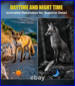 Night Vision Binoculars, 4K Full-Color Night Vision Goggles 10000mAh, 48MP 8X