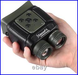 Night Vision Binoculars 4K Mini Night Vision Goggles 984ft 8X Digital Zoom 2000m
