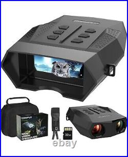 Night Vision Binoculars Goggles 1312FT/400M Digital Infrared/Hunting/Tactical