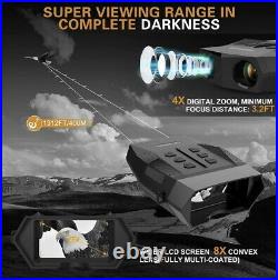 Night Vision Binoculars Goggles 1312FT/400M Digital Infrared/Hunting/Tactical