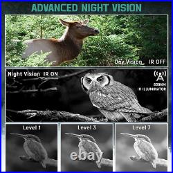 Night Vision Binoculars Goggles Hunting Digital Infrared Binoculars +32GB Card