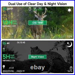 Night Vision Binoculars Goggles for Hunting Gear in 100% Darkness, 4K Night