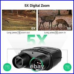 Night Vision Binoculars Goggles for Hunting Gear in 100% Darkness, 4K Night