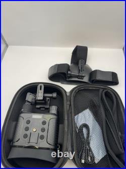 Night Vision Binoculars Goggles with Head Mount & Case Tested Working
