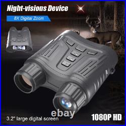 Night Vision Binoculars, Infrared Night Vision Goggles Digital with 8X Zoom