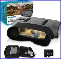 Night Vision Binoculars, Night Vision Goggles with 4.5 Extra Large Screen, Dig