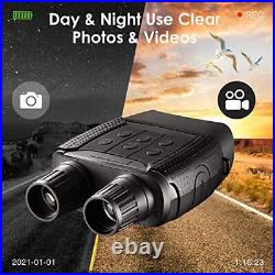 Night Vision Binoculars for Hunting in 100% Darkness Infrared Goggles