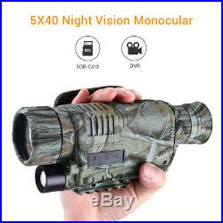 Night Vision Camera Goggles Monocular IR Security Surveillance Gen Hunting B28C